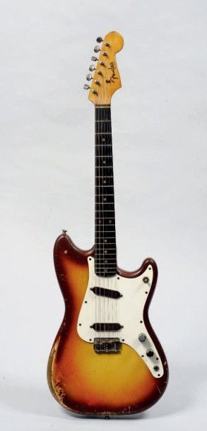 null Guitare électrique Solidbody de marque FENDER, modèle Duo-Sonic de 1963, n°...