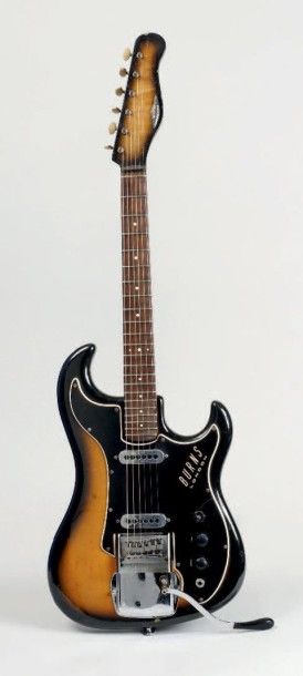 null Guitare électrique solidbody de marque BURNS, modèle Short Scale Jazz, n° de...
