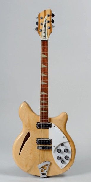 null Guitare électrique de marque RICKENBACKER modèle 360 de 1980 n° de série TE...
