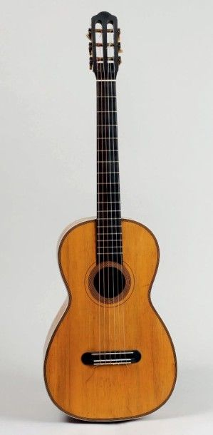 Guitare romantique de BRUGERE à Mirecourt...