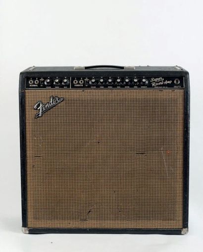null Amplificateur de guitare de marque FENDER, modèle Super Reverb
Black Face c.1964,...