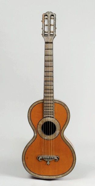 Guitare romantique de AUBRY-MAIRE dont elle...