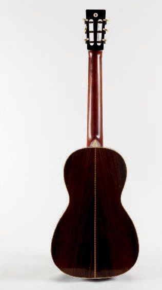 null Guitare Anonyme, c. 1850 attribuée à Joseph BELLIDO Diapason 620mm espacement...