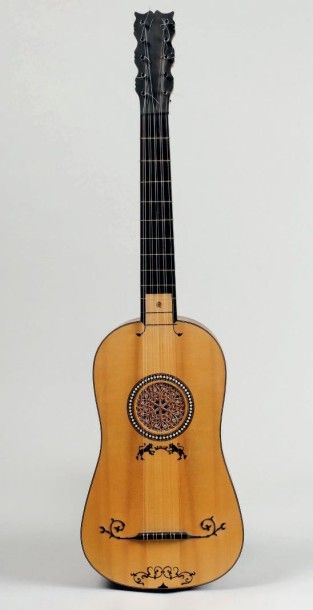 Guitare baroque du luthier Stephen MURPHY,...