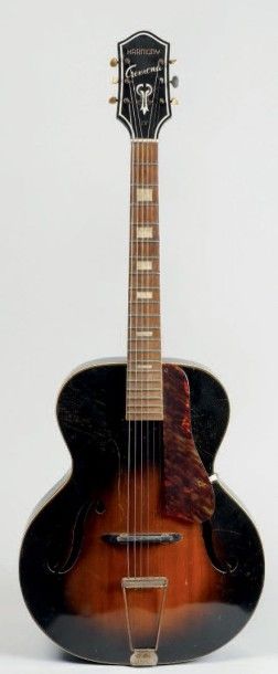 Guitare archtop de marque HARMONY, modèle...