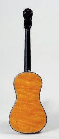 null Guitare romantique de COLIN Hypolitte à Rouen, c.1820, dont elle porte l'étiquette...