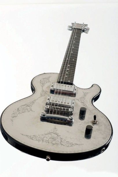 null Guitare électrique Solidbody de James TRUSSART modèle Les Paul
Steel Deville,...