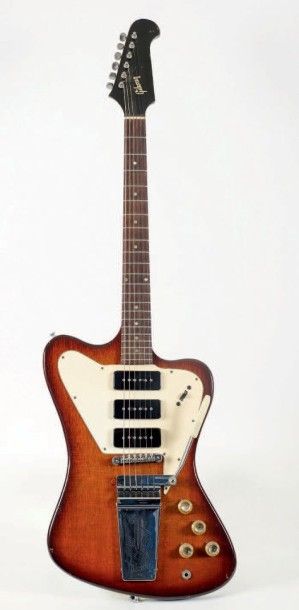 null Guitare électrique Solidbody de marque GIBSON modèle Firebird III, 1966, n°...