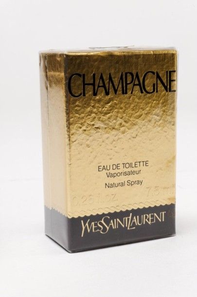 Yves Saint LAURENT "CHAMPAGNE"
Vaporisateur Eau de Toilette de contenance 7.5 mL