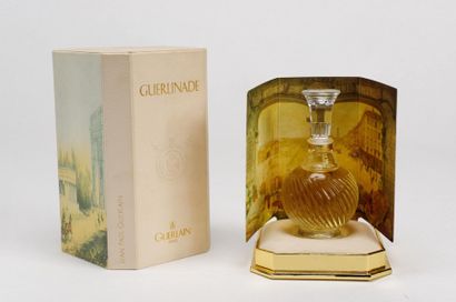 Guerlain «GUERLINADE»
Flacon en verre titré, coffret décoré et titré. Edition
Limitée....