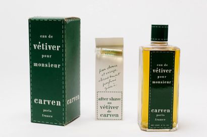 CARVEN «EAU DE VÉTIVER POUR MONSIEUR» 200mL Parfum d'Origine
