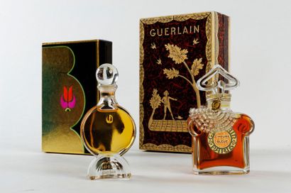 Guerlain Lot comprenant un parfum «L ‘Heure Bleue» bouchon coeur 30 mL + un parfum...