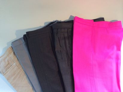 DIOR HOMME Lot de cinq pantalons