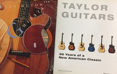 null Lot de 2 ouvrages: Taylors Guitars, Ferrington Guitars
