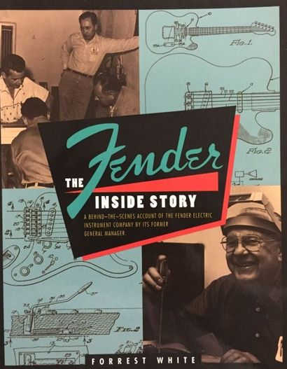 null Lot de 2 ouvrages sur Fender:
The Fender inside story; Guitar identification...