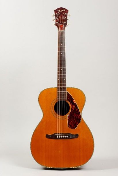 null Guitare Fender Harmony Sovereign c.1970 fabriquée par Harmony à Chicago, Fond,...