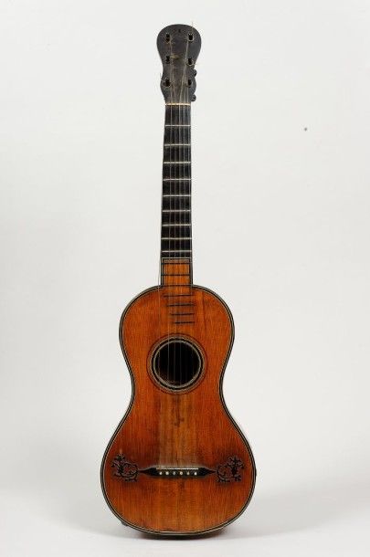 Guitare romantique, Paris c. 1815 Diapason...
