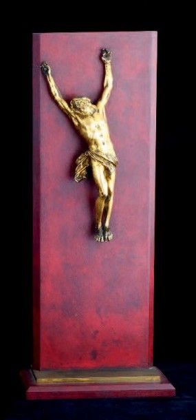 Christ de douleur, patine dorée
XVIIIe siècle...