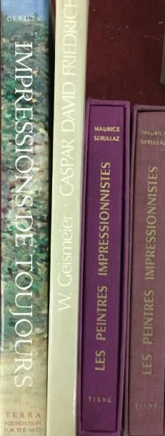 null Lot de 4 volumes:
Impressions de toujours/Caspar David FRIEDRICH/Les peintres...