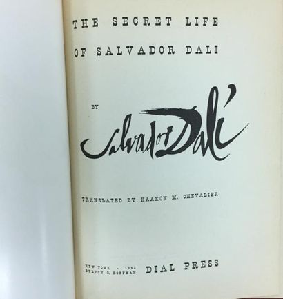 null The Secret life of Salvador DALI by Salvador DALI, NewYork 1942
Salvador DALI,...