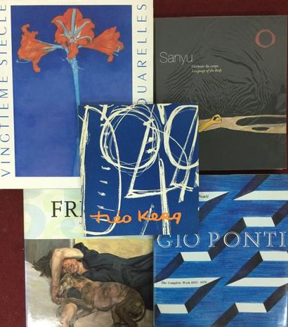 null Lot de 5 livres
Finch, aquarelles XXème siècle //Lucian Freud // Sanyu // Lisa...