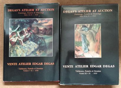 null Vente Atelier Degas, 2 volumes