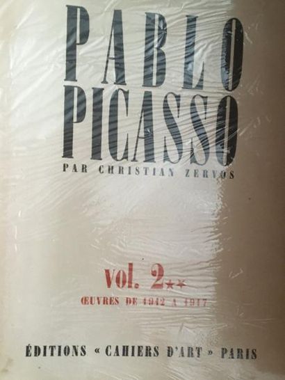 Pablo PICASSO Volume 2: Oeuvres de 1912 a 1917. Pablo Picasso, Christian Zervos Gazette Drouot