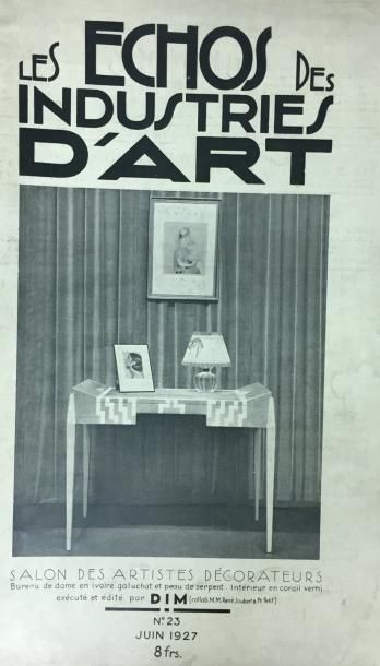null Différentes revues, 22 exemplaires
Dont Art et décoration de 1939 sur Jean Michel...