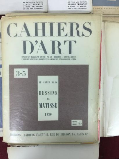 null Cahiers d'art, 14 rue du Dragon à Paris
Année 1926: janv. mars. Mai. Juin. Juil....