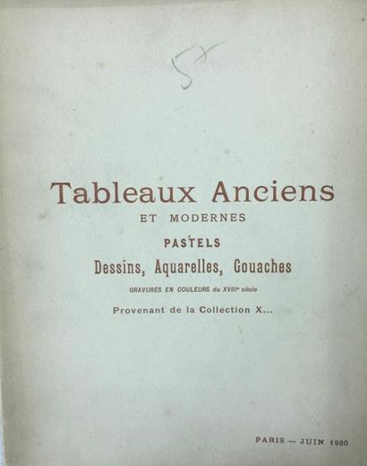 null 12 Catalogues de ventes aux enchères
Collectin Lapauze Drouot 1929// Collectin...