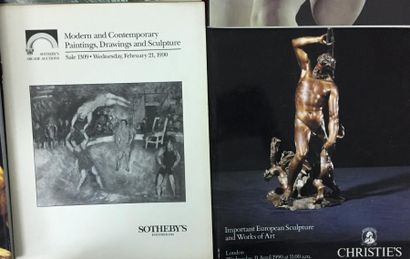 Christie's, Sotheby's 11 Catalogues de ventes
Blumka collection NY 1996; Collection...