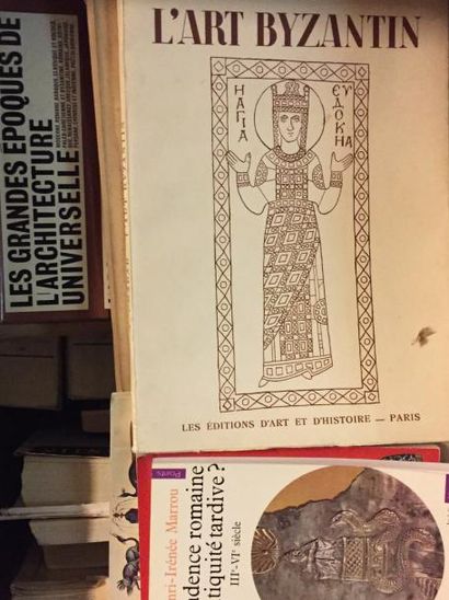 null Ensemble de livres sur le thème de l'art byzantin
Dont l'Art Byzantin éditions...