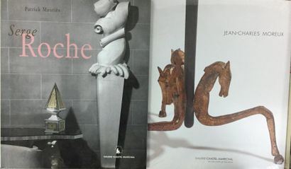 null Lot de 3 monographies P.Mauries, Serge ROCHE, Le Promeneur Galerie Chastel-Maréchal...