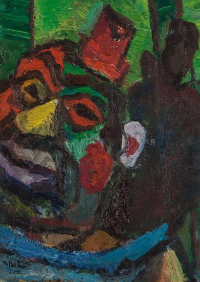 Isaac PAILES (1895-1978) Le clown
Huile sur toile, signée et datée 1972 en bas à...