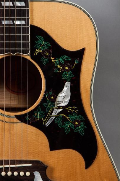 null Guitare Folk de marque GIBSON modèle Dove in flight serie Costum 116/250 de...