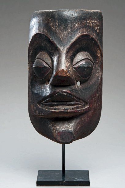 null MASQUE DAYAK - DAYAK MASK Kalimantan, Indonésie Bois, pigments - Wood, pigments,...