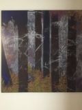 Carlos ESTEBAN (né en 1938) 
Forêt
Huile sur toile, 100x100cm