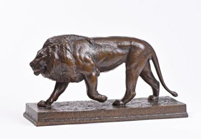 null Hermann GEIBEL (1889-1972)

"Grand lion en marche"

Belle épreuve en bronze...