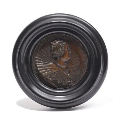 null D'après Guillaume DUPRE (1576-1643)

Médaille uniface en bronze à patine brune...