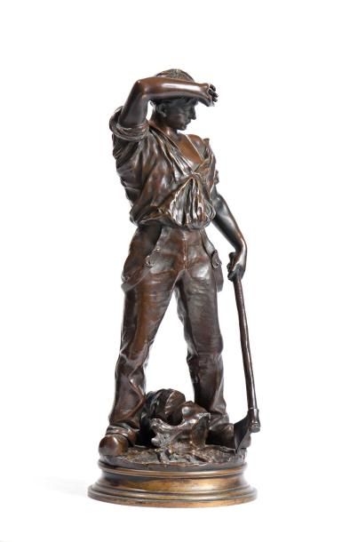 null Adrien Étienne GAUDEZ (1845-1902)

"Le bûcheron"

Epreuve en bronze à patine...