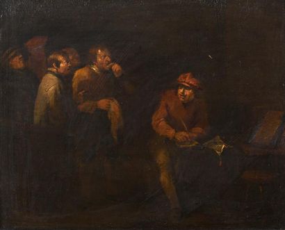 null Attribué à HEEMSKERK Egbert van (Haarlem 1610 – 1680)

"Le dentiste de village...