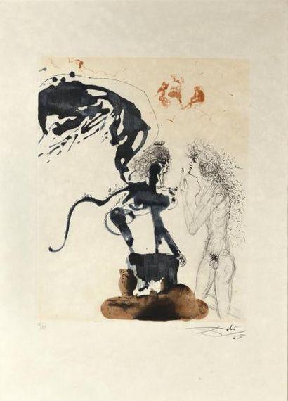 null Salvador DALI (1904 - 1989)
 Mythologie. 
 12 planches de la série de 16 gravures...