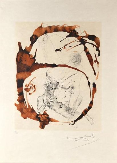 null Salvador DALI (1904 - 1989)
 Mythologie. 
 12 planches de la série de 16 gravures...