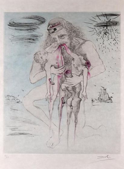 null Salvador DALI (1904 - 1989)
 Mythologie. 
 12 planches de la série de 16 gravures...