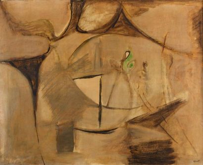 null Pierre TAL-COAT (1905-1985)

"Composition"

Huile sur toile, signée en bas à...