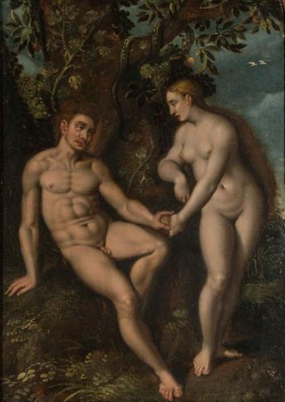 null Ecole hollandaise du XVIIème siècle

Adam et Eve

Huile sur panneau

38x27c...