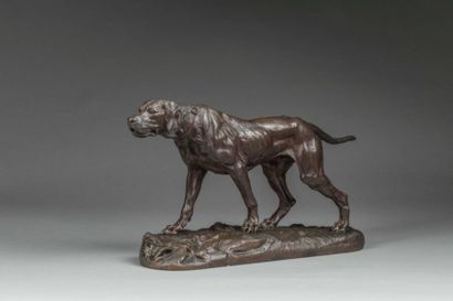 null Charles VALTON (1851-1918)

Chien marquant l'arrêt

Sculpture, épreuve en bronze...