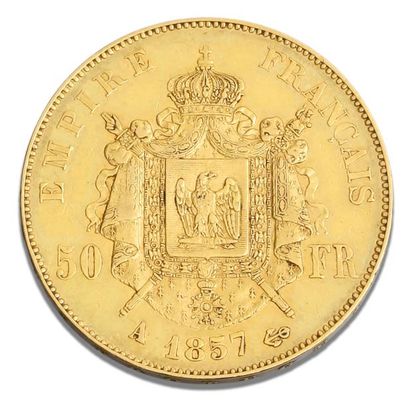 null SECOND EMPIRE (1852.1870): 5O Francs or. 1857. Paris. G.1111.
TTB