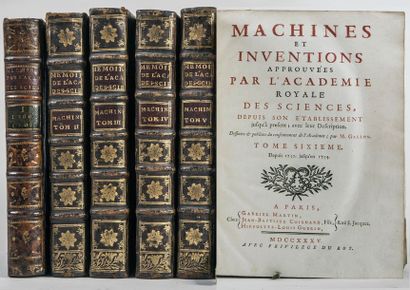 GALLON Jean Gaffin Machines et Inventions approuvées par l'Académie Royale des Sciences,...