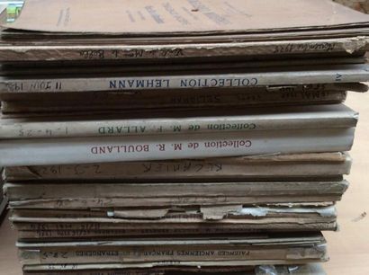 null 15 catalogues anciens de 1923 à 1925

Collections : Recamier, Boulland, Lehman,...